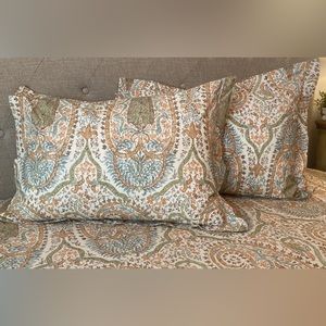 Pottery Barn Duvet & Shams